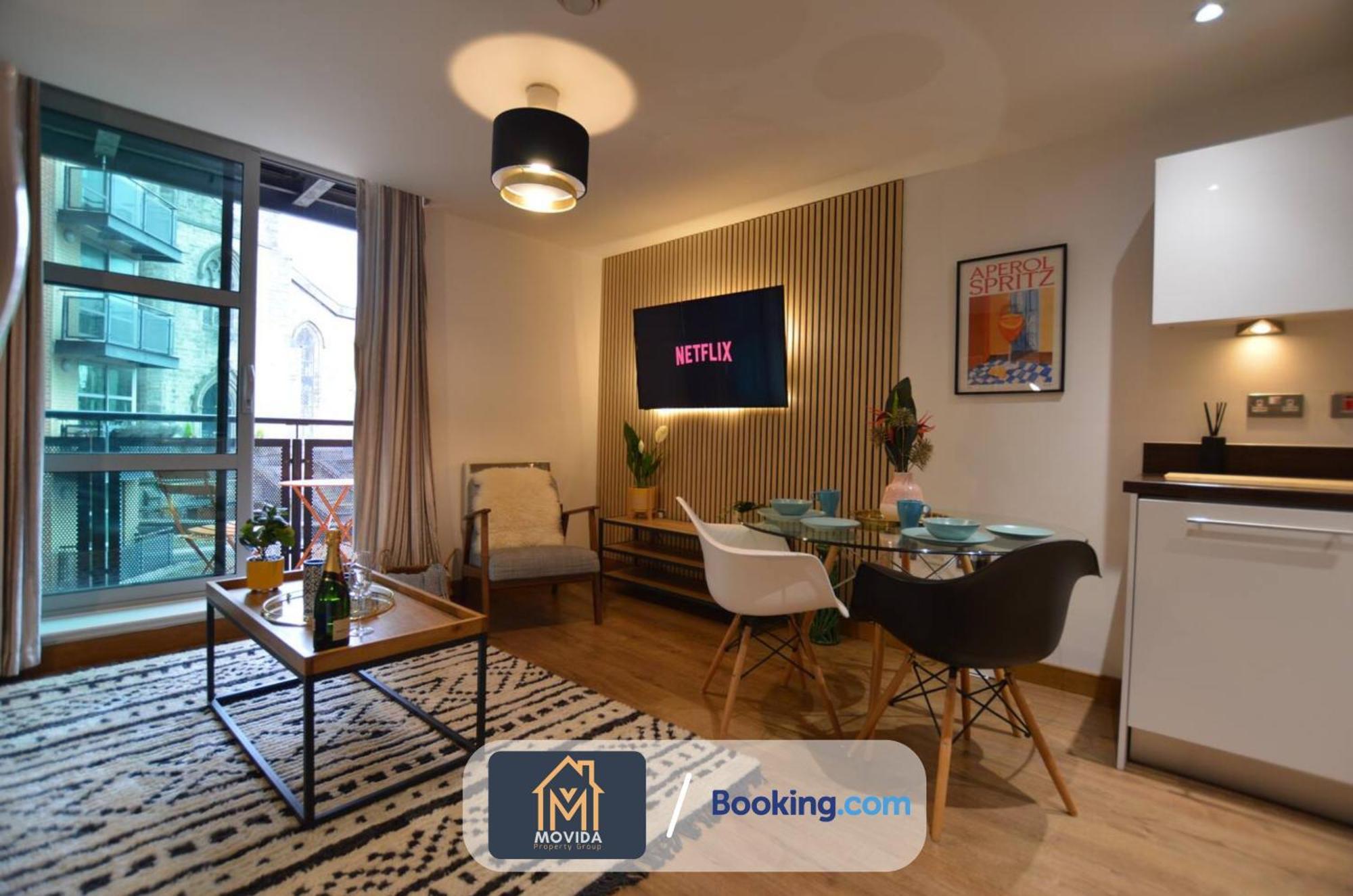 Lgi Stunning 1 Bedroom By Movida Group Short Lets & Serviced Apartment Leeds (West Yorkshire)