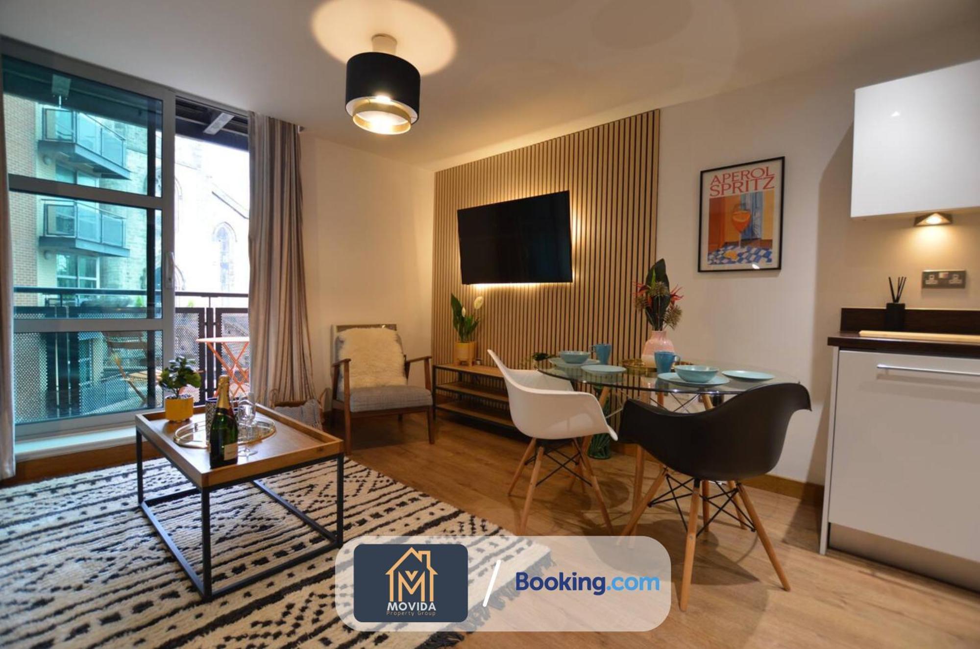 Lgi Stunning 1 Bedroom By Movida Group Short Lets & Serviced *