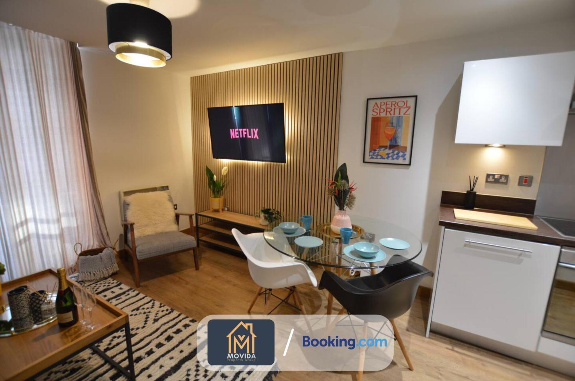 Apartment Lgi Stunning 1 Bedroom By Movida Group Short Lets & Serviced Leeds (West Yorkshire)