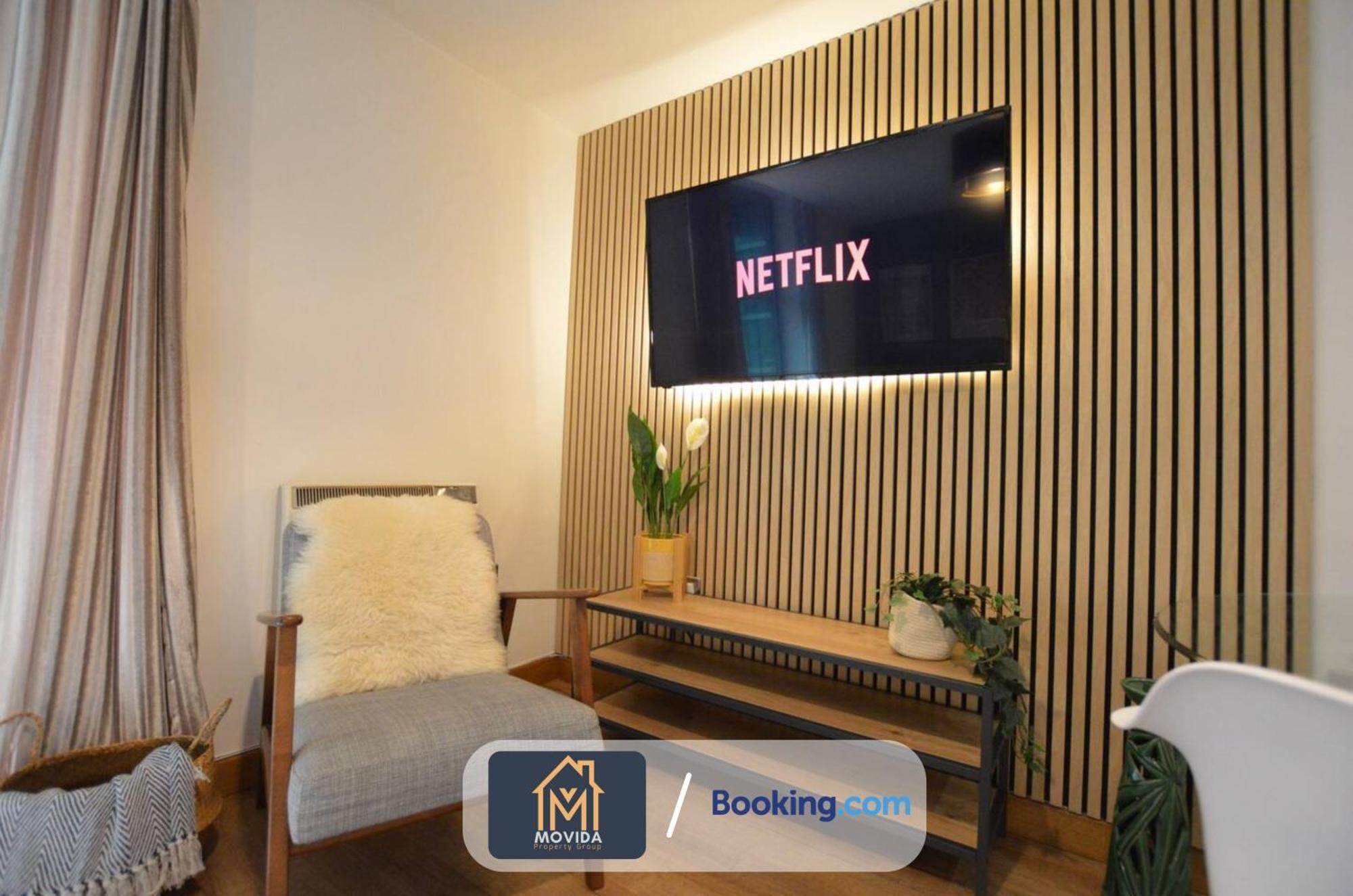 Apartment Lgi Stunning 1 Bedroom By Movida Group Short Lets & Serviced *