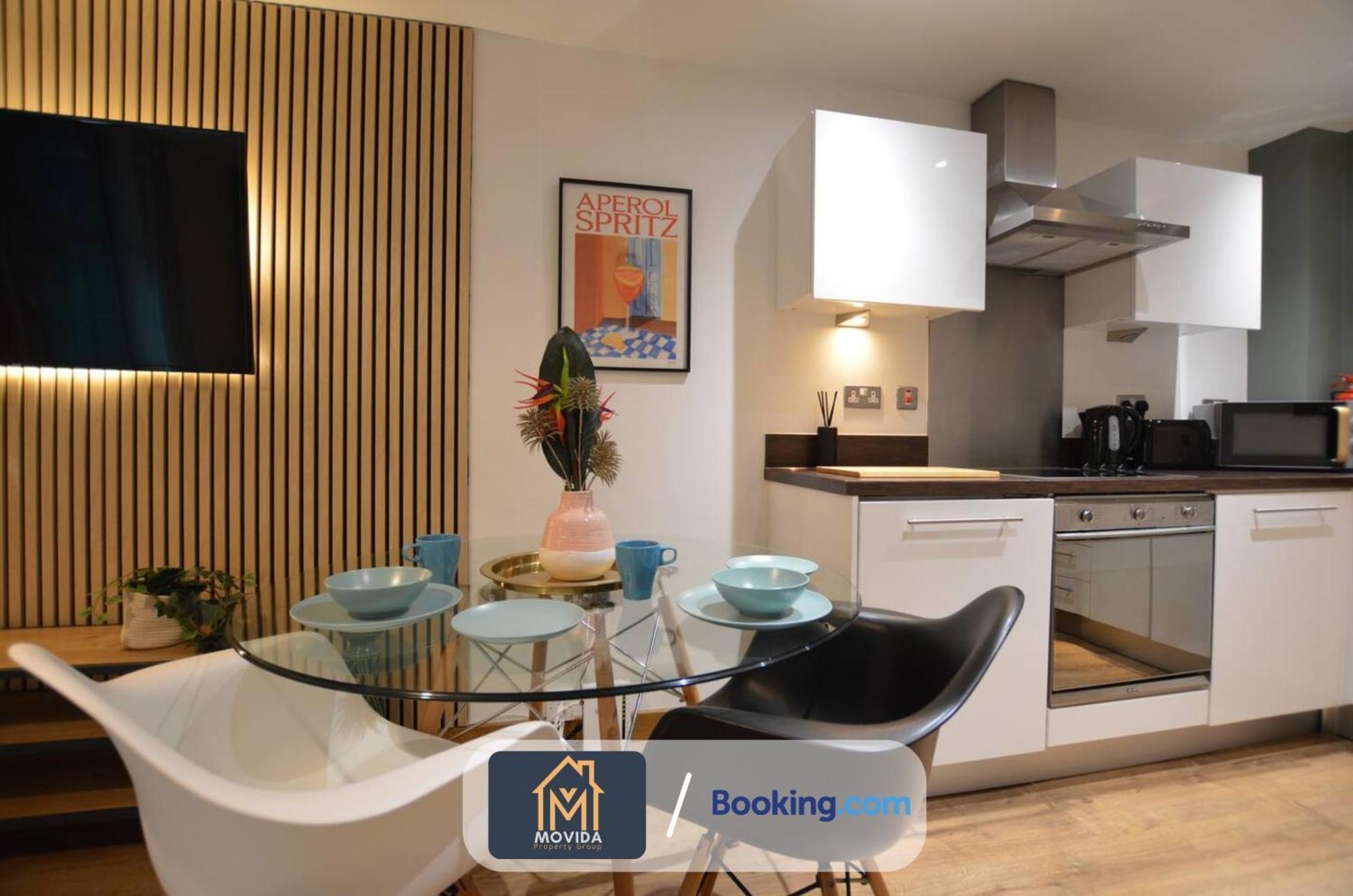 Lgi Stunning 1 Bedroom By Movida Group Short Lets & Serviced *