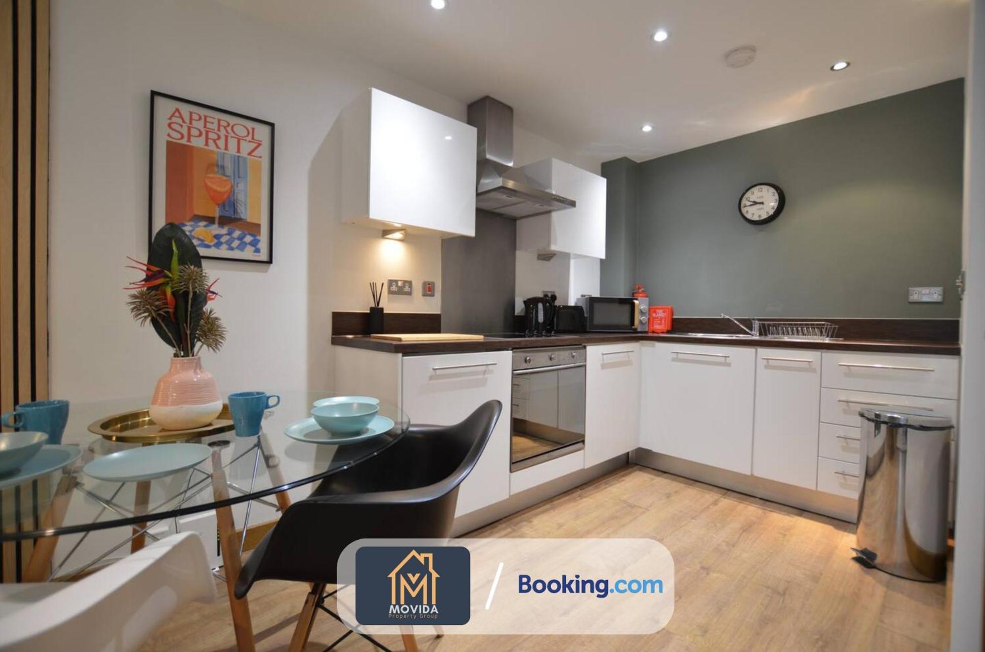 Lgi Stunning 1 Bedroom By Movida Group Short Lets & Serviced Apartment Leeds (West Yorkshire)